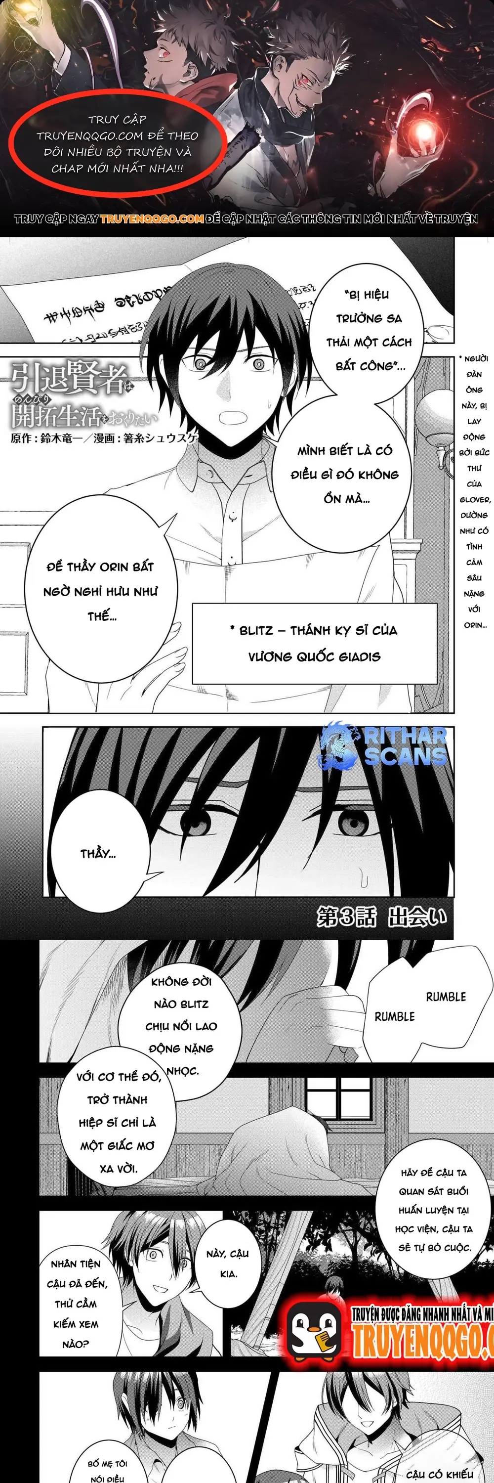Intai Kenja Wa Nonbiri Kaitaku Seikatsu Wo Okurita - chap3 - Trang 1